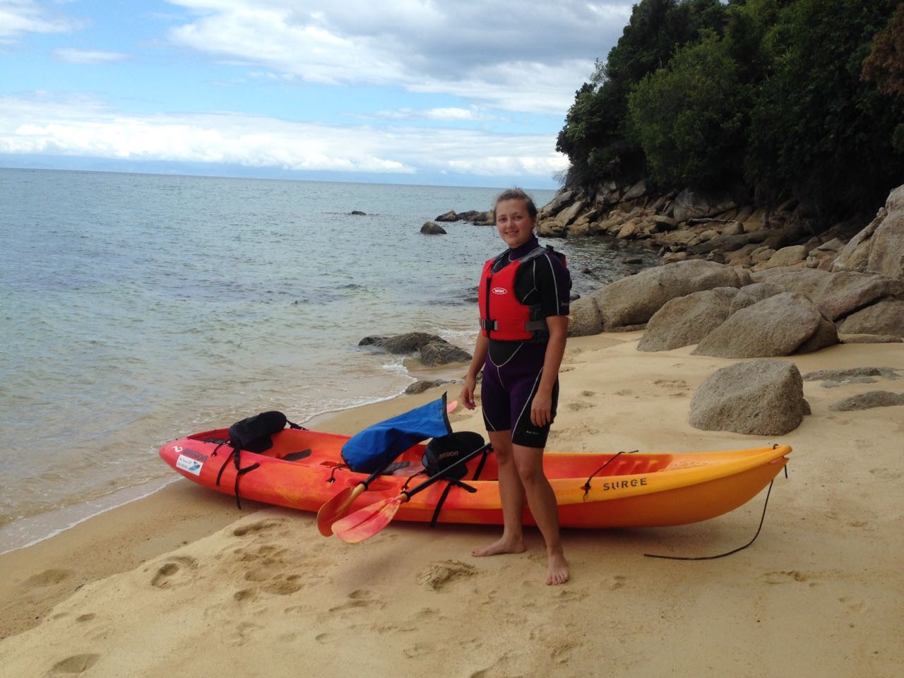 Kayakfahren im Abel Tasman National Park
